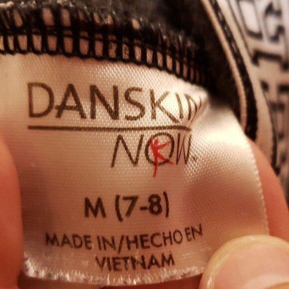 Danskin Girls Grey Cheer Sweatpants 7/8 - Picture 7 of 9